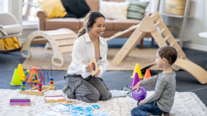 Pediatric Therapy Encouraging Body Awareness and Self Control image