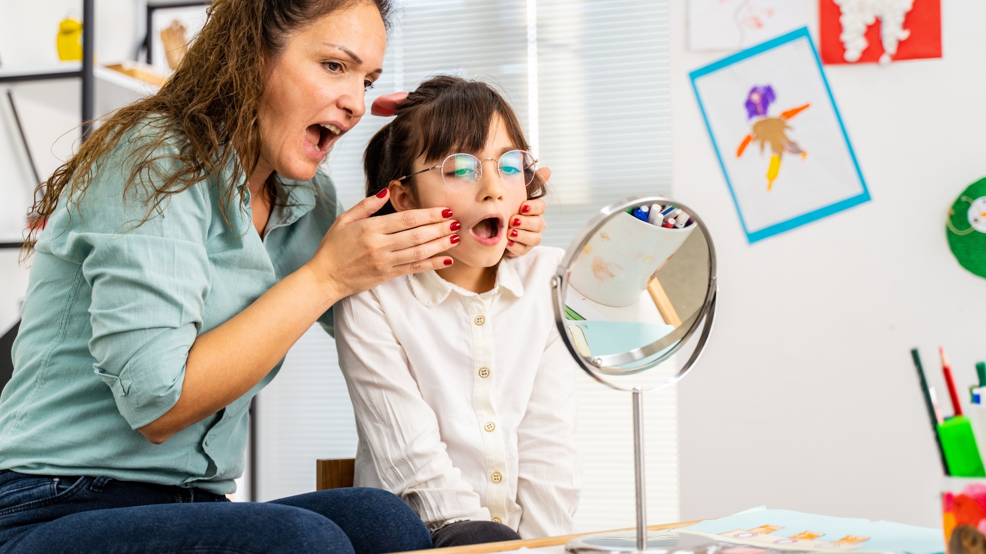 Parent reviewing occupational therapy evaluation results and next steps
