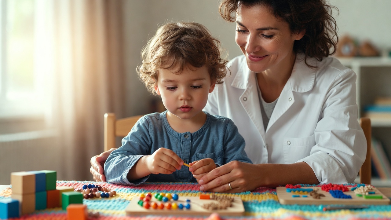 Camarillo toddler receiving Early Start services at home